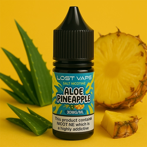 ALOE-PINEAPPLE.webp سالت نیکوتین برند لاست ویپ اورجینال طعم آناناس آلوئه ورا - تصویر 1