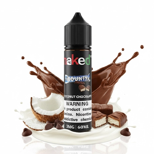 naked-coconut-chocolate.webp جویس برند نیکد طعم شکلات نارگیل - تصویر 1